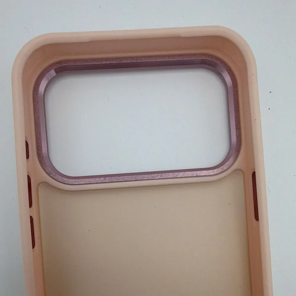 Entronix Pink Phone Case Cover Compatible with Apple iPhone 17 Pro Max